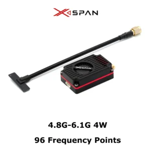 RUSHFPV XSPAN VTX Transmitter Module 4.8G 6.1G 4W right 1
